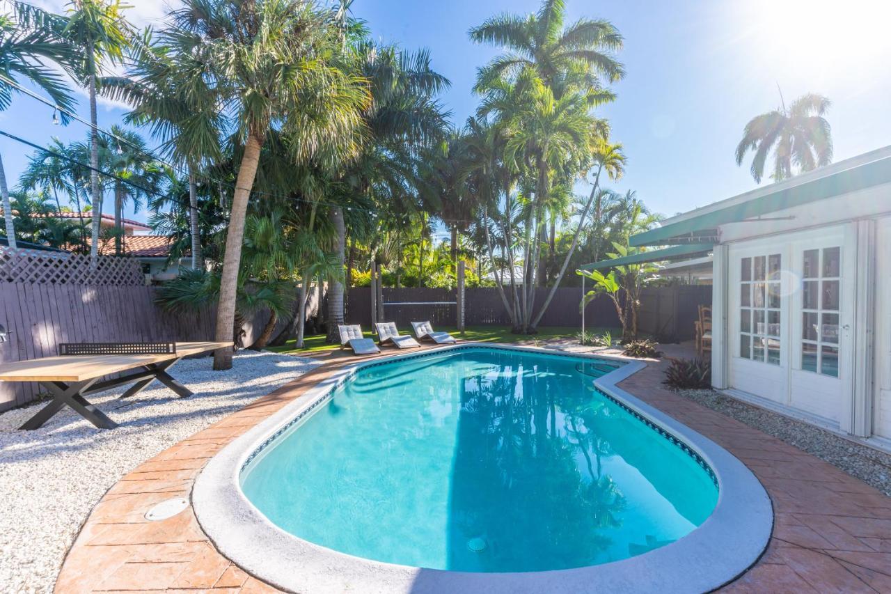 Newly Renovated Pool, Hot Tub, & Epic Backyard Villa Fort Lauderdale Exterior photo